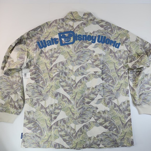 Disney Tropical Spirit Jersey Button Up - M - Picture 2 of 11